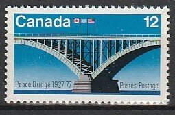 1977 Canada - Sc 737ii - MNH VF - 1 single - Peace Bridge
