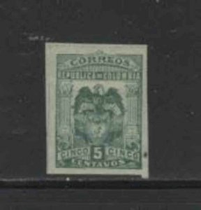 COLOMBIA #285 1903 5c EAGLE MINT VF LH O.G a