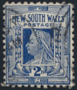 New South Wales Australia  SG 292  SC# 99a  Used   1897  see details  / scans