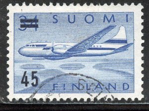 Finland # C6,  Used.