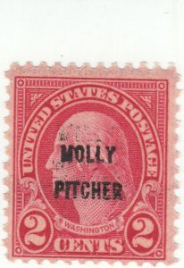 Scott #646 - 2c Carmine  - MNH 