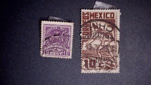 Mexico 733 738 mint