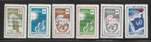 Panama 425-426, C218-C221 1959 CEPAL set MNH