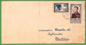 ZA1837 -  LAOS - Postal History -  COVER - 1952