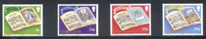 1991 Gibraltar Christmas Set SG664/667 Unmounted Mint