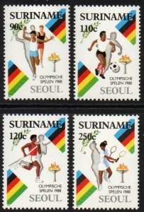 Suriname Sc #812-815 MNH