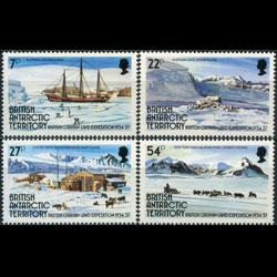 BR.ANTARCTIC TERR. 1985 - Scott# 121-4 Exped. Set of 4 NH