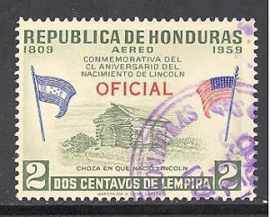 Honduras Sc # CO99 used (RS)