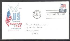 US Scott 1338G First Day Cover (SC)