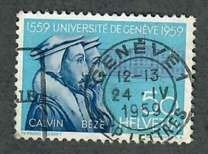Switzerland #373 used single