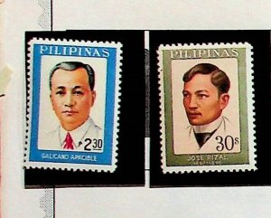 PHILIPPINES Sc 1313-4 NH ISSUE OF 1977 - MEDICINE