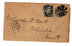 US  ENTIRE #73 CARRIER cat.$105.00 BROOKLYN NEW YORK WRAPPER