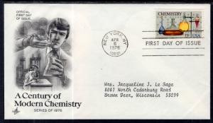 US 1683 Chemistry Artcraft Typed FDC