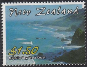 New Zealand 2002 MNH Sc #1803 $1.50 Meybille Bay West Coast