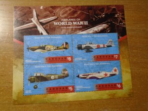 St Vincent Grenadines  Canouan  MNH  Airplanes