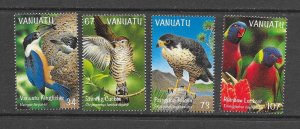 BIRDS - VANUATU #738-41   MNH