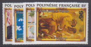 French Polynesia, Scott 695-698, MNH