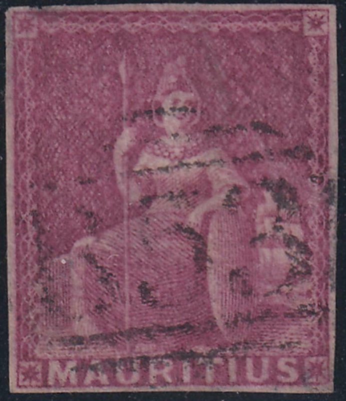 Mauritius 1858-1859 SC 11 Used 