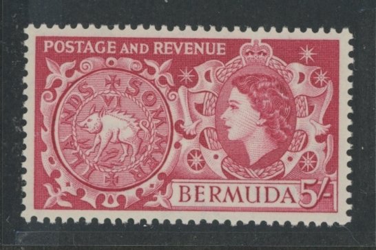Bermuda #160 Unused Single