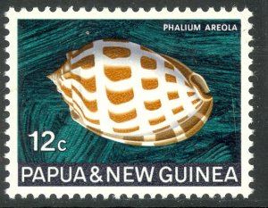 PAPUA NEW GUINEA 1968-69 12c SEA SHELL Sc 271 MNH