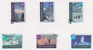 NEW ZEALAND ROSS DEPENDENCY 1996 Landscapes set fine used..................A1006