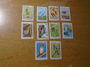 Botswana  #  198-99 / 201-05 / 209/ 211-12   MNH   Birds