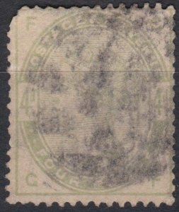 Great Britain Sg192 4d Dull Green Used cv £210   GF