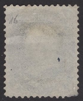 US Stamp #63 1c Franklin USED SCV $45++. Blazing Color, Wonderful Margins!