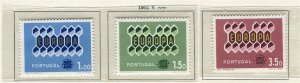 PORTUGAL; 1962 early Europa issue fine Mint MNH unmounted SET