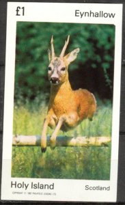 {E043} Eynhallow Scotland Roe Deer S/S MNH Cinderella !!