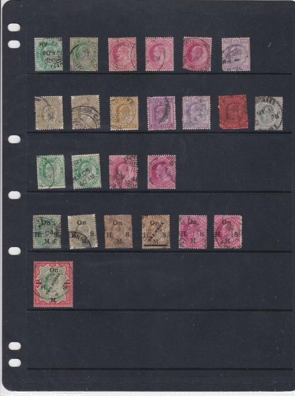 India Stamps Page  Ref 33199