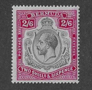 Bermuda Sc #50  2sh6p  OG VF