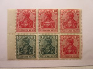 GERMANY H-Blatt Michel: HB 27, MINT LIGHTLY HINGED, Lot32 Cat €40