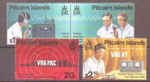 PITCAIRN ISLANDS SG500/3 1997 AMATEUR RADIO OPERATIONS  MNH
