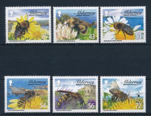 [31342] Alderney 2009 Insects Insekten Insectes Bees MNH