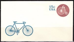 F1872   UNITED STATES   PPD Stationary # U597      Hi Wheeler Bicycle