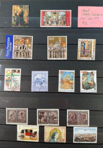 VATICAN USED Mix - *1999/2000+* Catalog $20.50 Modern Used Vatican are elusive!