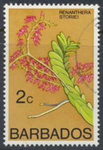 Barbados  SC# 397a  Used  Flowers   see details & scans
