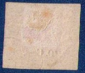 Roman States MH Scott 15 Unused Upper R Corner Fault VF