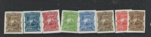 EL SALVADOR (P2006B)1891 PLATE PROOF LOT OF 27 ASSORTED VALUES AND COLORS VF LOT