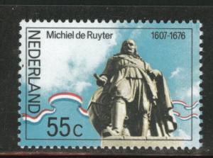 Netherlands Scott 555 MNH** 1976 De Ruyter statue