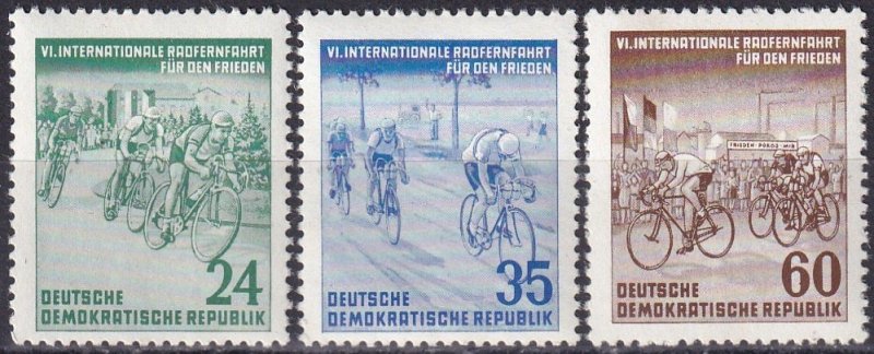 DDR #148-50  F-VF Unused CV $4.25  (Z3925)