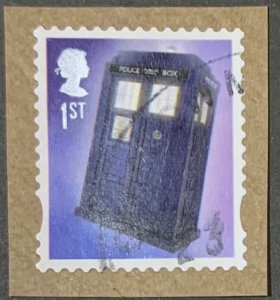 GREAT BRITAIN 2013   DOCTOR WHO..TARDIS  SG3449  FINE USED SELF ADHESIVE