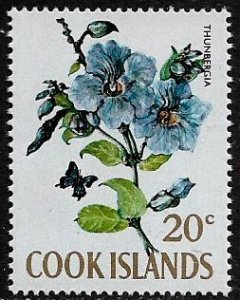 Cook Is #212 MNH Stamp - Flowers