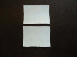 Stamps - Kuwait - Scott# 329-330 - Mint Hinged Set of 2 Stamps