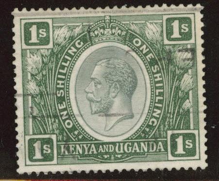 Kenya Uganda and Tanganyika KUT Scott 29 Used light cancel