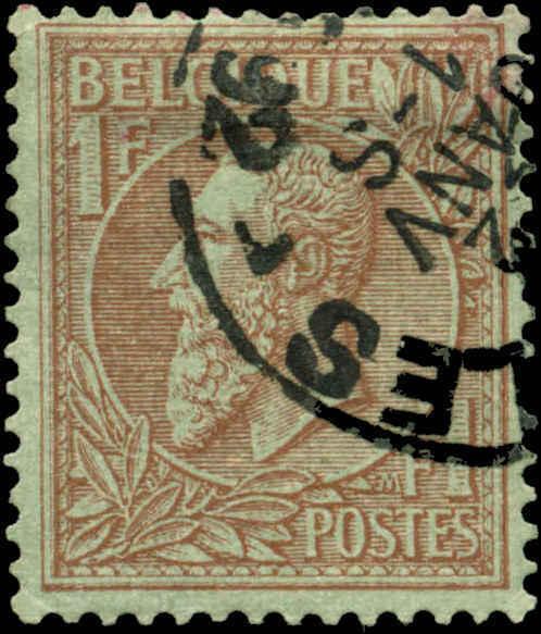 Belgium Scott #54 Used