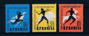 [42716] Romania 1957 Sports Athletics MNH