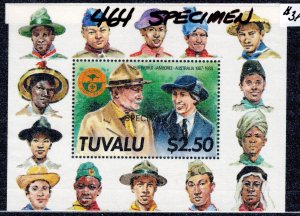 Tuvalu #464 Specimen MNH - Stamp Souvenir Sheet