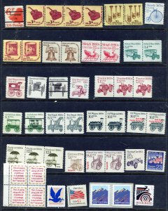 #1518A and higher 50+ total stamps Mostly Trans coils.. ⭐⭐⭐⭐⭐